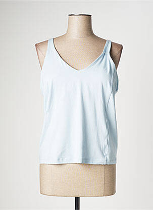 Débardeur stretch sans manche bleu PATAGONIA femme