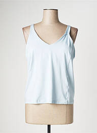 Débardeur stretch sans manche bleu PATAGONIA femme