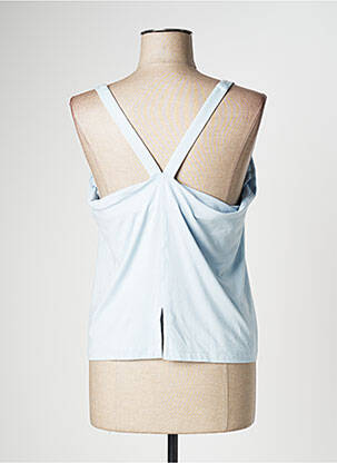 Débardeur stretch sans manche bleu PATAGONIA femme