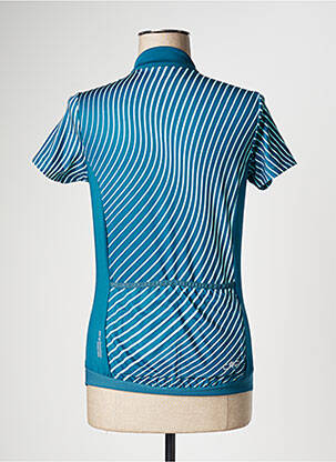T-shirt stretch manches courtes bleu CMP femme