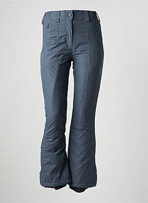 Pantalon flare taille élastique taille normale gris CMP femme