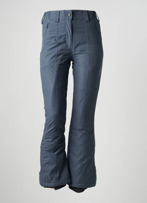 Pantalon flare taille élastique taille normale gris CMP femme
