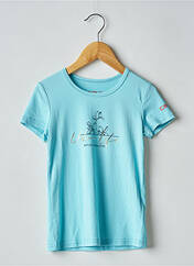 T-shirt bleu CMP pour fille seconde vue