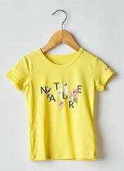 T-shirt jaune CMP pour fille seconde vue