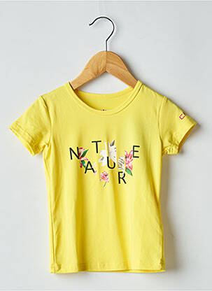 T-shirt jaune CMP pour fille