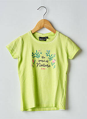 T-shirt vert CMP pour fille