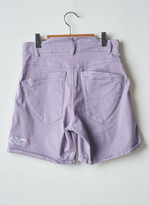 Bermuda violet LOOKING pour femme