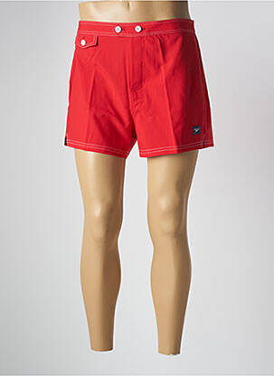 Short de bain fond doublé rouge SPEEDO homme