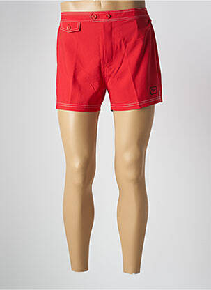 Short de bain fond doublé rouge SPEEDO homme