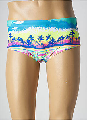 Slip de bain effet matière satinée bleu FUNKY TRUNKS homme