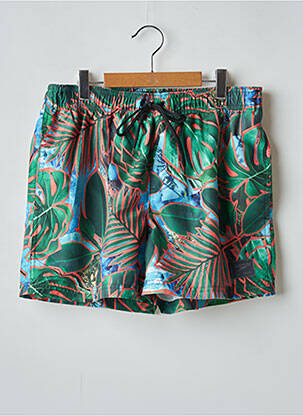 Short de bain imprimé tie and dye vert SPEEDO homme