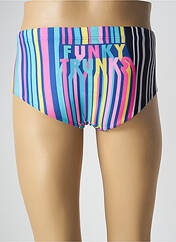 Slip de bain bleu FUNKY TRUNKS pour homme seconde vue