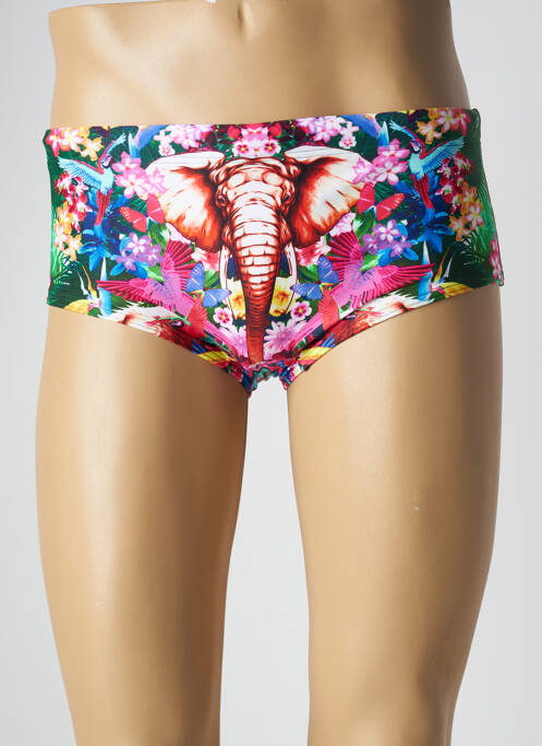 Slip de bain imprimé tie and dye rouge FUNKY TRUNKS homme