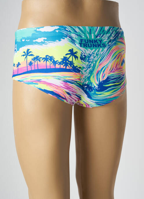 Slip de bain imprimé tie and dye bleu FUNKY TRUNKS homme