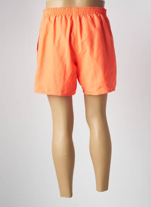 Short de bain orange SPEEDO pour homme