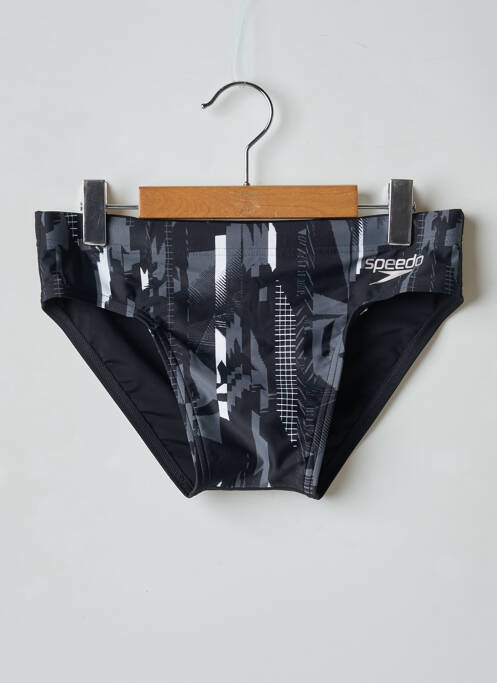 Slip de bain noir SPEEDO pour homme