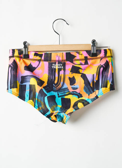 Slip de bain imprimé fantaisie orange FUNKY TRUNKS garcon