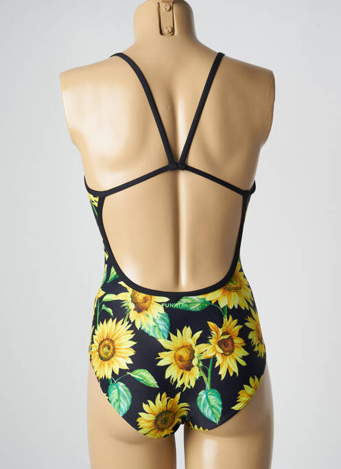 Maillot de bain 1 pièce noir FUNKITA femme