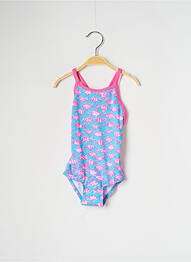 Maillot de bain 1 pièce imprimé animal bleu FUNKITA fille