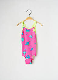 Maillot de bain 1 pièce imprimé animal rose FUNKITA fille