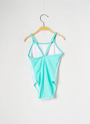 Maillot de bain 1 pièce imprimé animal bleu SPEEDO fille