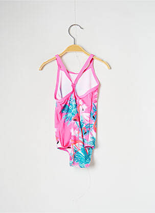 Maillot de bain 1 pièce imprimé tie and dye rose FUNKITA fille