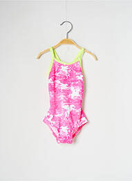 Maillot de bain 1 pièce imprimé animal rose FUNKITA fille