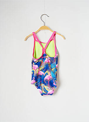 Maillot de bain 1 pièce imprimé tie and dye bleu FUNKITA fille