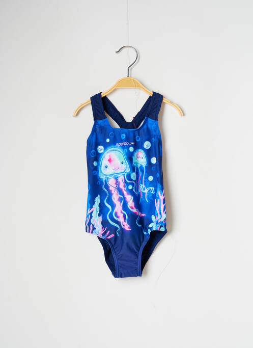 Maillot de bain 1 pièce bleu SPEEDO pour fille