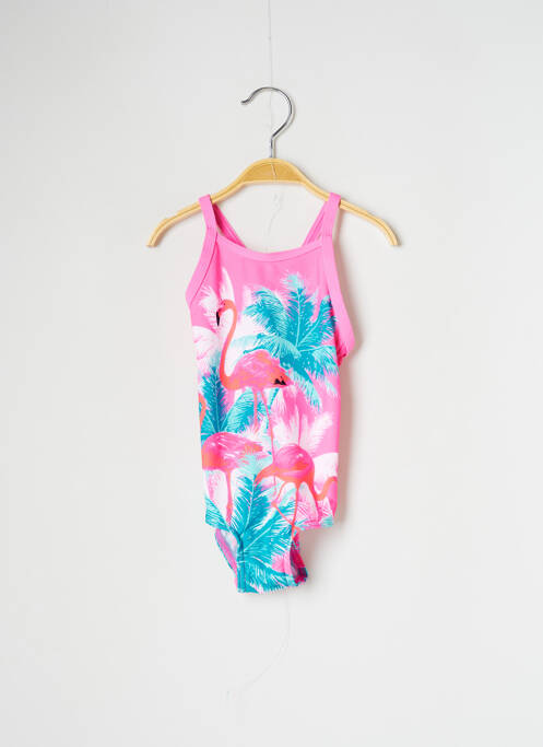 Maillot de bain 1 pièce rose FUNKITA pour fille