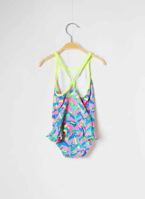 Maillot de bain 1 pièce rose FUNKITA pour fille