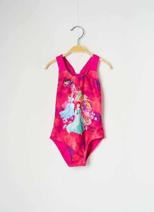 Maillot de bain 1 pièce rose SPEEDO pour fille