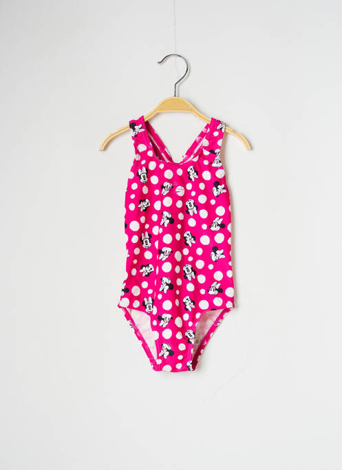 Maillot de bain 1 pièce rose SPEEDO pour fille