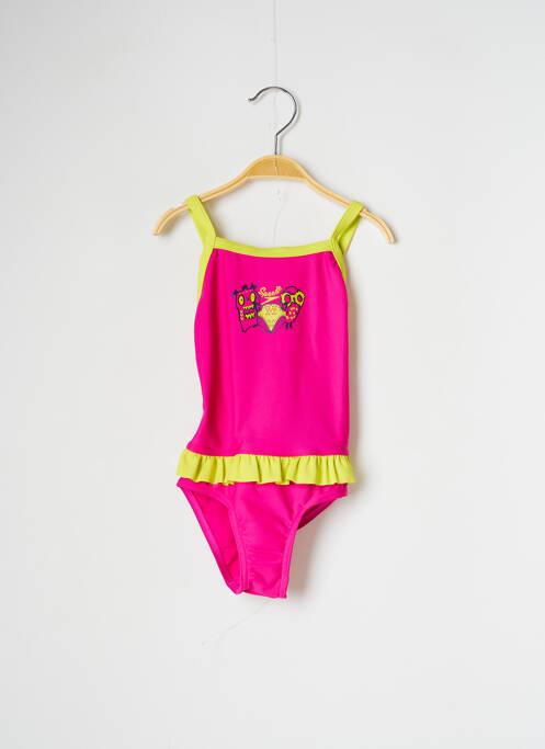 Maillot de bain 1 pièce rose SPEEDO pour fille