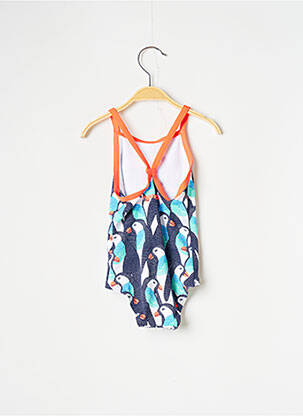 Maillot de bain 1 pièce imprimé animal bleu FUNKITA fille