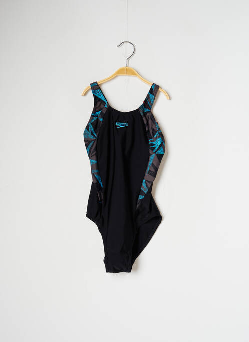 Maillot de bain 1 pièce noir SPEEDO pour fille