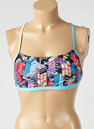 Haut de maillot de bain stretch brassieres bleu SPEEDO femme
