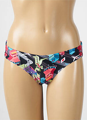 Bas de maillot de bain imprimé fantaisie culotte noir SPEEDO femme
