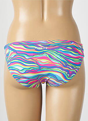 Bas de maillot de bain imprimé fantaisie culotte jaune FUNKITA femme