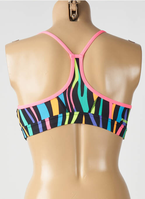 Haut de maillot de bain noir FUNKITA pour femme