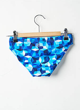 Slip de bain fermeture liens à nouer bleu FUNKY FRESH garçon