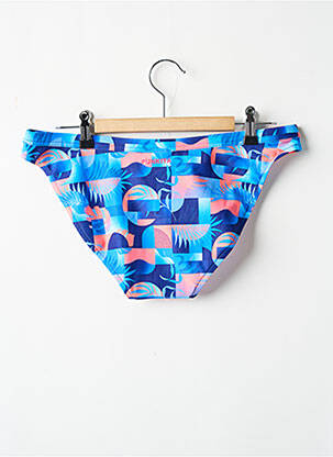 Bas de maillot de bain imprimé fantaisie culotte bleu FUNKITA femme