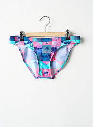 Bas de maillot de bain imprimé tie and dye culotte bleu FUNKITA femme