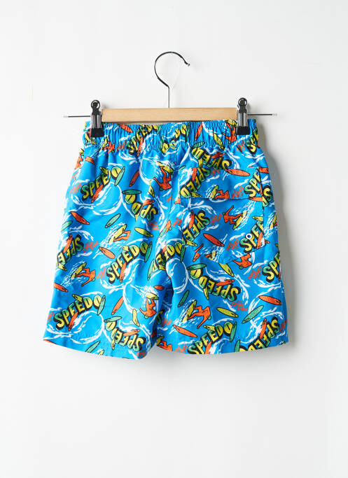 Short de bain effet matière satinée bleu SPEEDO garcon