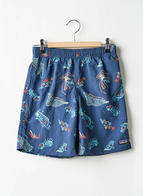 Short de bain bleu PATAGONIA pour garçon