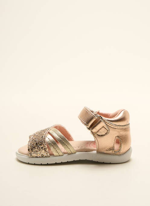 Sandales/Nu pieds rose PLAKTON pour fille