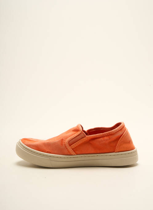 Slip ons orange NATURAL WORLD pour enfant