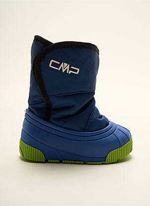 Bottines/boots tissage satiné bout rond bleu CMP garçon