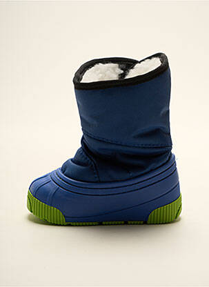 Bottines/boots tissage satiné bout rond bleu CMP garçon