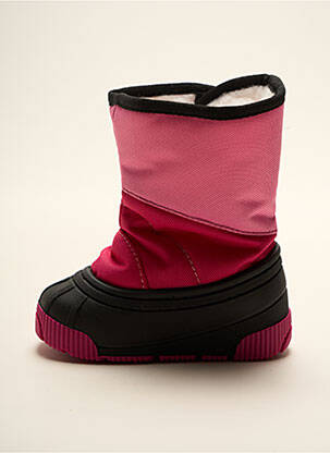 Bottines/boots fourrée bout rond rose CMP fille